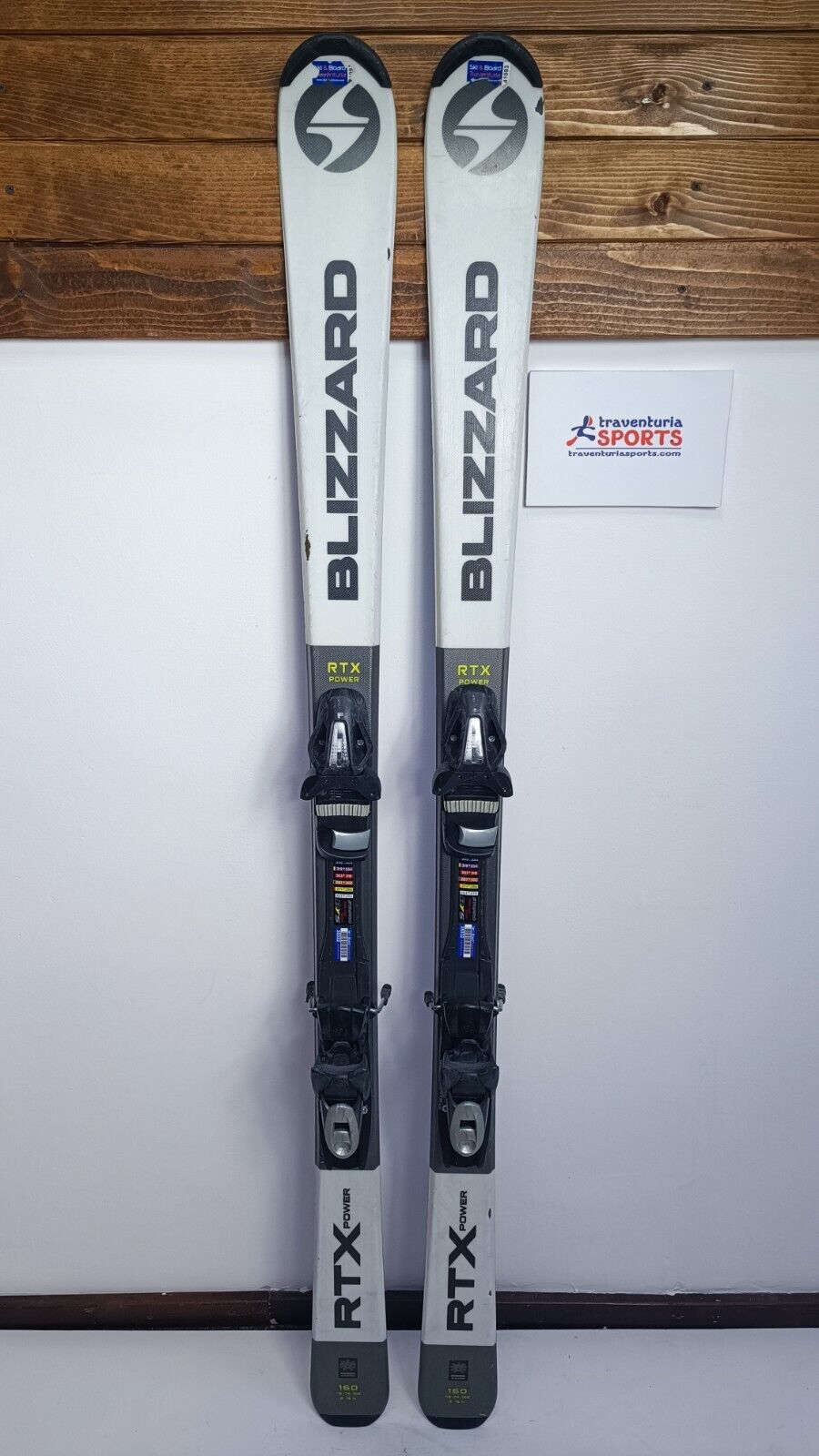 Blizzard RTX Power 160 cm Ski + Elan ESP 10 Bindings Winter Snow