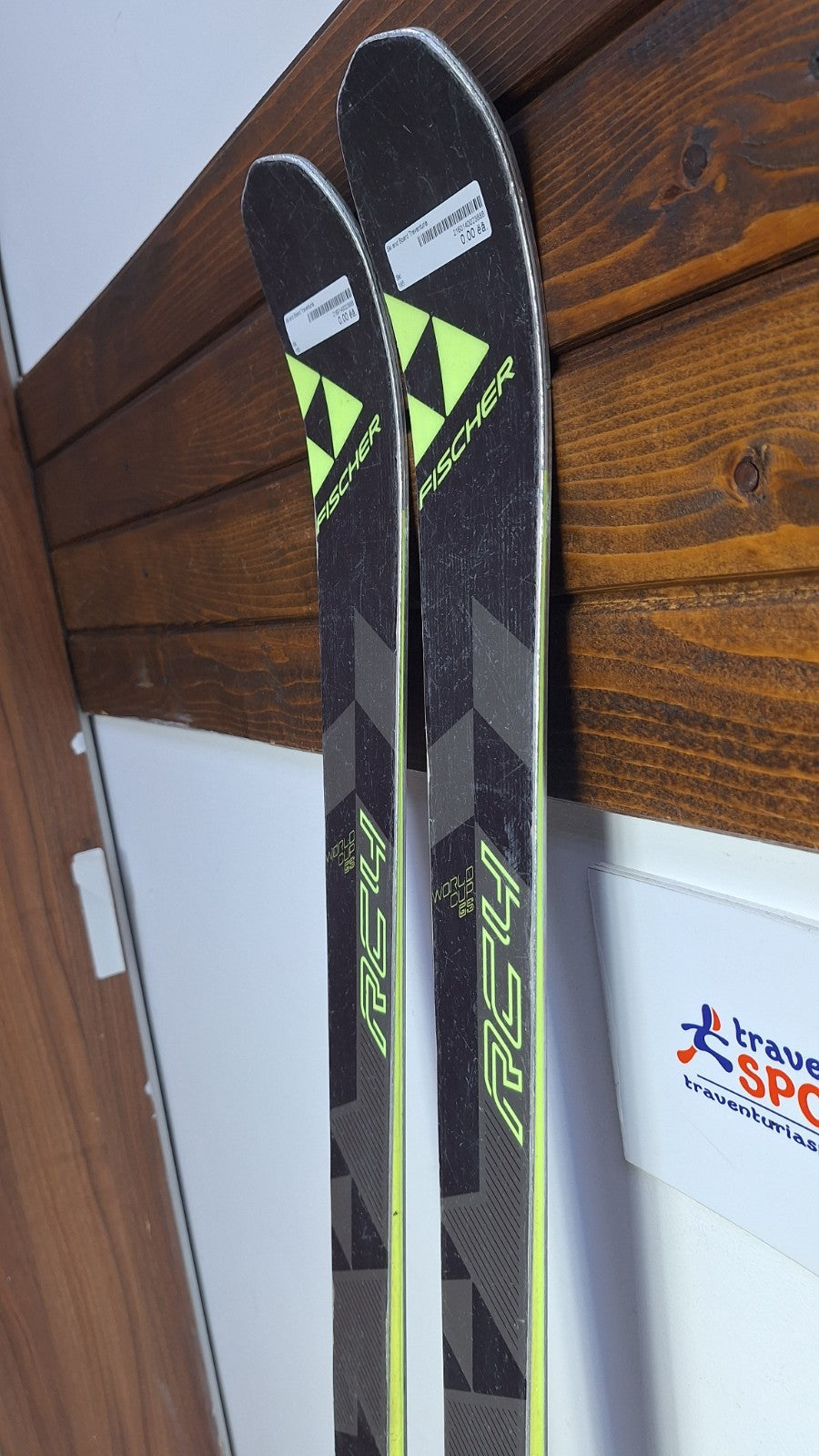 Fischer WC RC4 GS 165cm Ski + Fischer 9 Bindings Fun Snow Winter Sport Piste