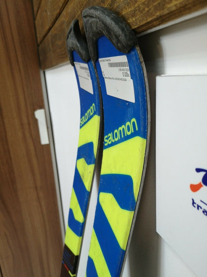 Salomon SL XRace JR 138 cm Ski + Salomon Z10 Bindungen Winter Schnee Outdoor Sport