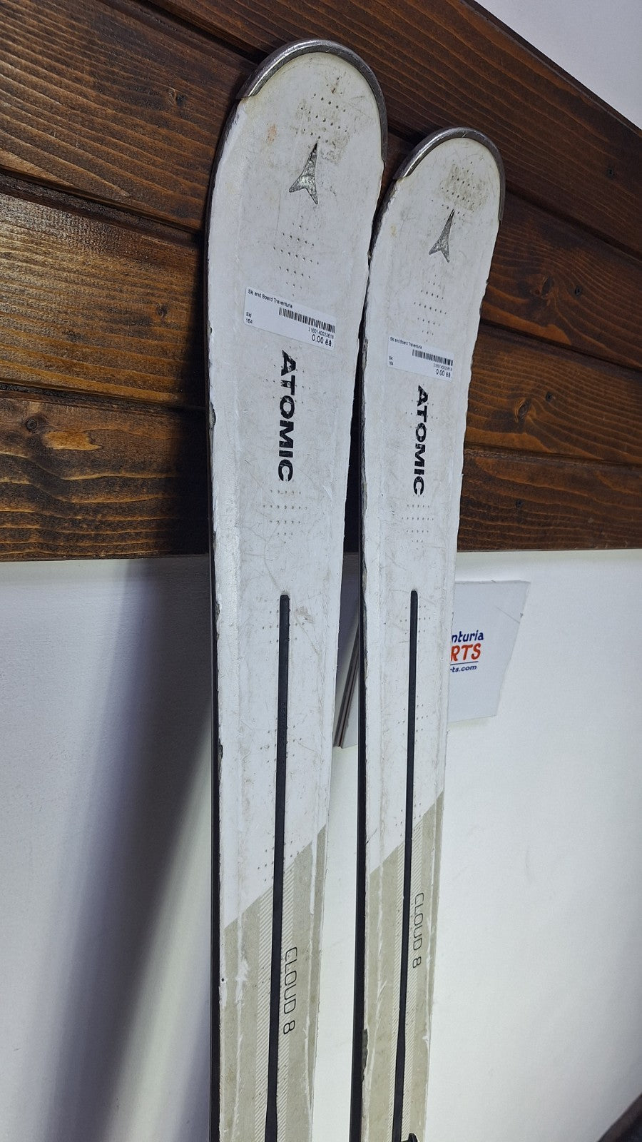 Atomic Cloud 8 164 cm Skis + Atomic Lithium 10 Bindings Winter Sport Snow Fun