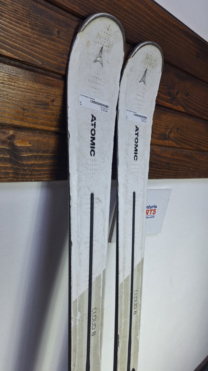Atomic Cloud 8 164 cm Skis + Atomic Lithium 10 Bindings Winter Sport Snow Fun