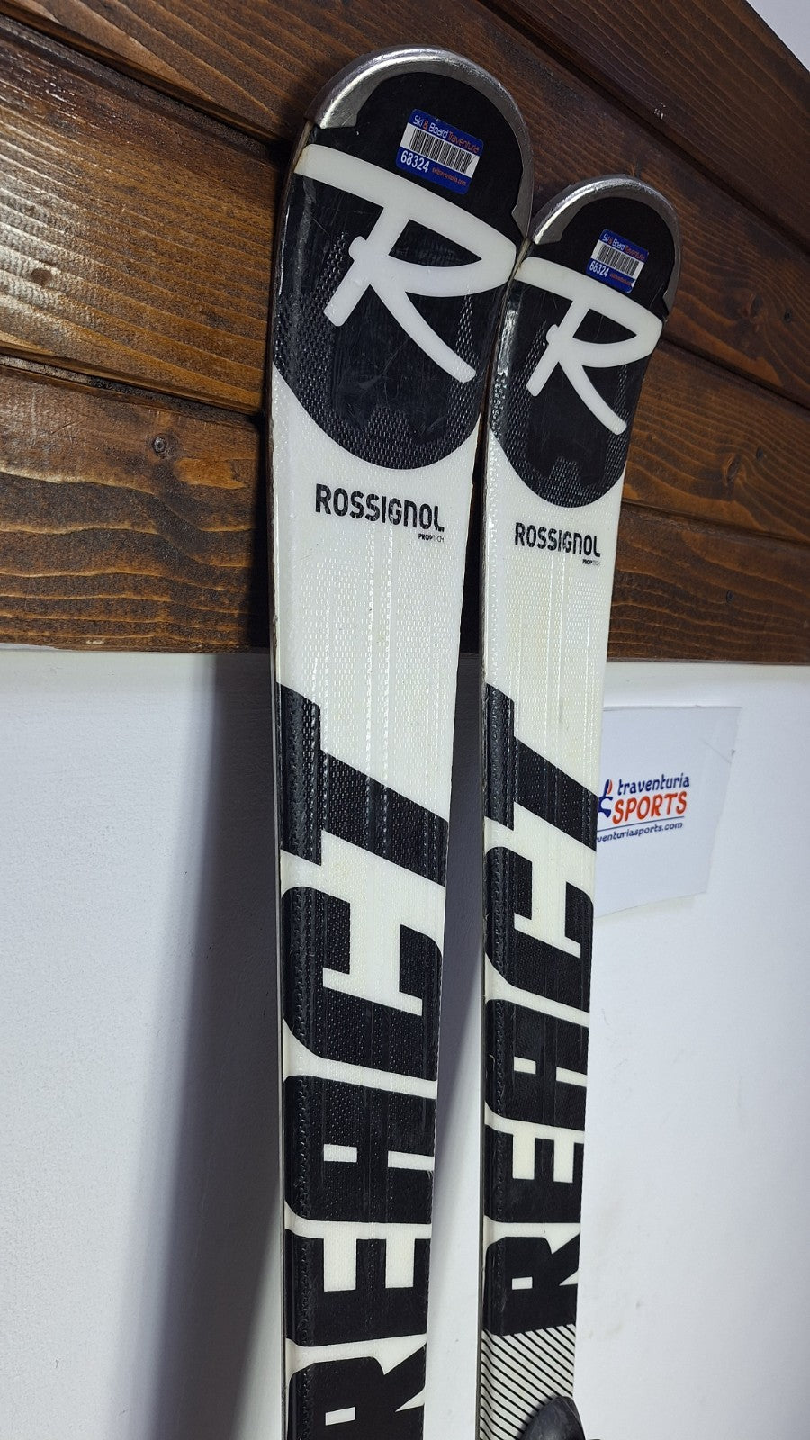 Rossignol React RT  156cm Ski + Tyrolia SP 7.5 Bindings Winter Adventure