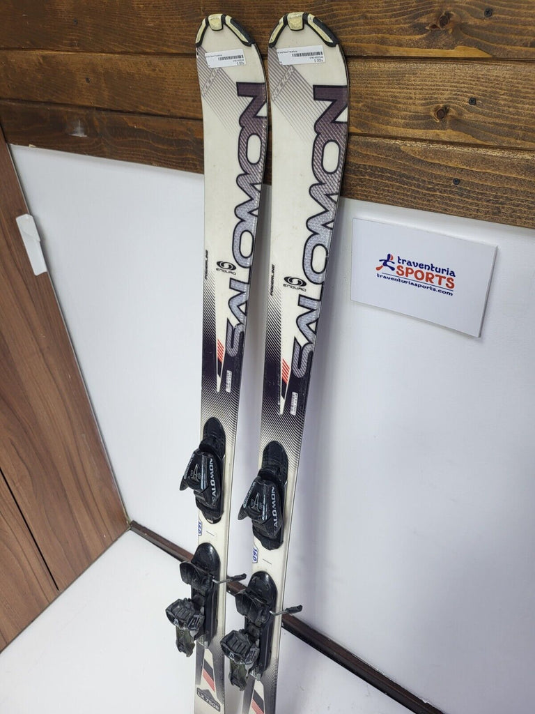 Salomon Enduro LX 160cm Ski + Salomon 10 Bindings Winter Sport – Traventuria Sports Salomon Enduro LX 160cm Ski + Salomon 10 Bindings Winter Sport – Traventuria Sports