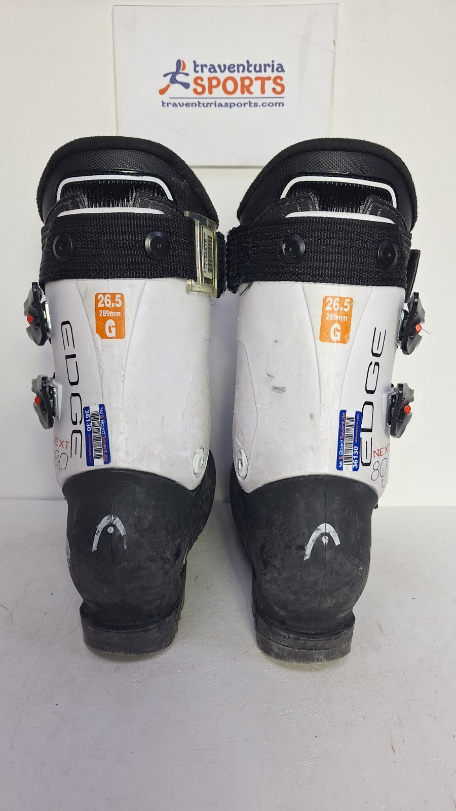 HEAD Next Edge B.Y.S. 80 Skischuhe (EU 41 1/3; UK 7 1/2; Mondo 265) Sport Fun