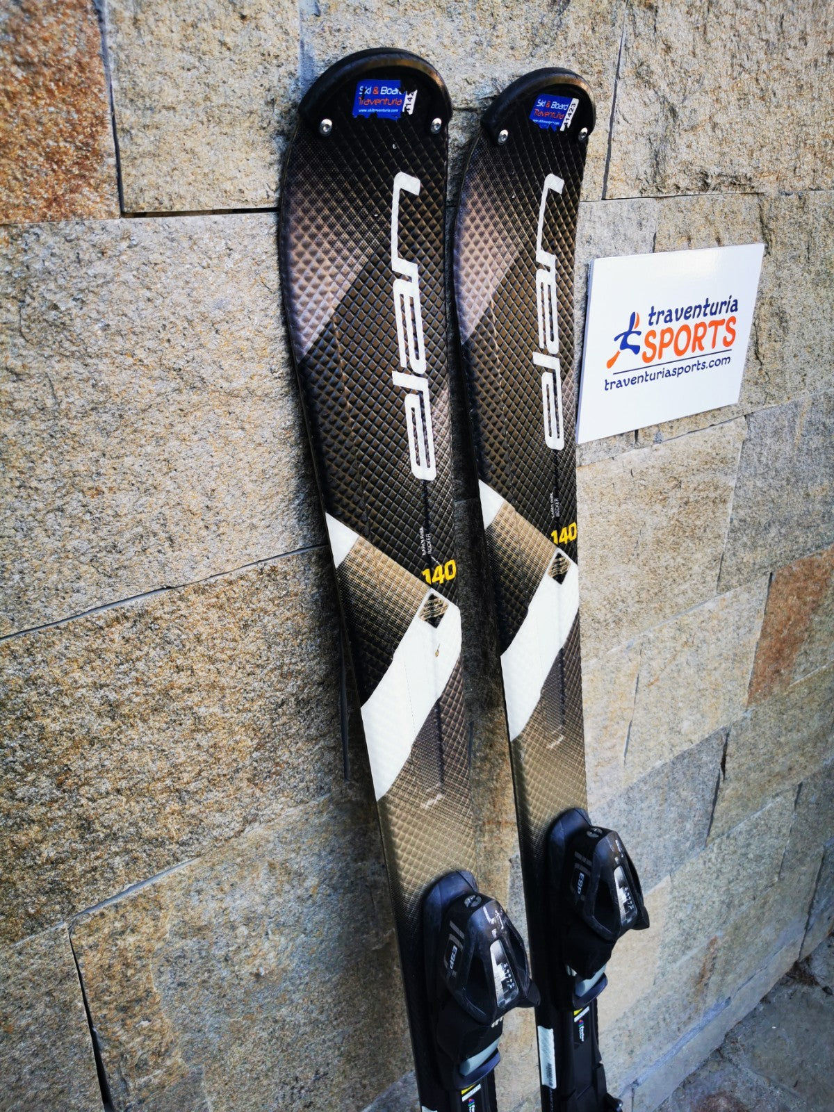 Elan Explore 76 RS 140cm  Ski + Elan ESP 10 Bindings Adventure Winter Sport Snow