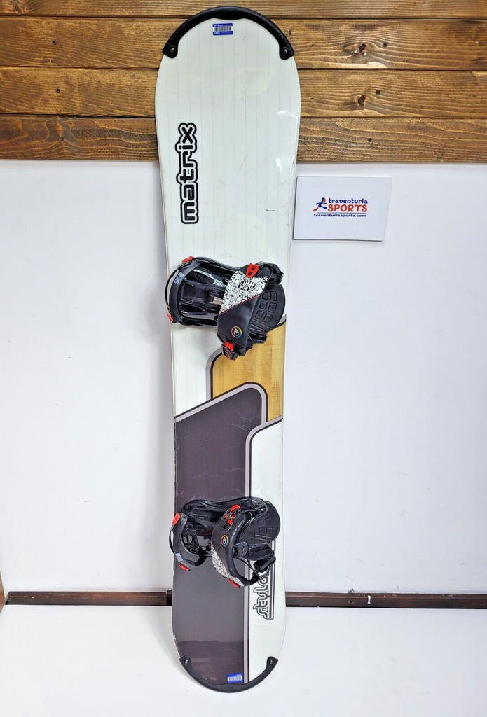 Matrix Style 163 cm Snowboard +HEAD NX Rental Size M Bindings Winter Adventure