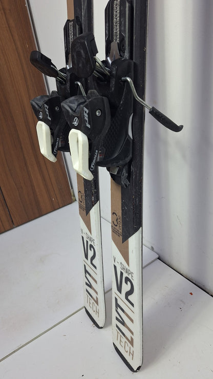 HEAD V-Shape V2 LYT Tech  170cm  Ski + Tyrolia 11 Bindings Winter Sport Fun Snow