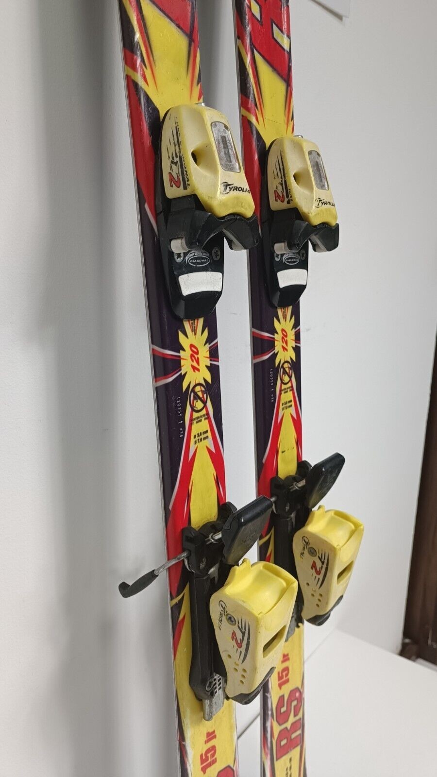 Pale RS 15 JR 120 cm Ski + Tyrolia SL 4.5 Bindings Winter Sports Adventure