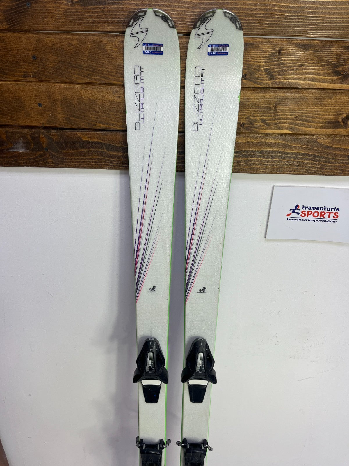 Blizzard Ultralight RT 167 cm Ski + Tyrolia ESR 10 Bindungen – Wintersportspaß
