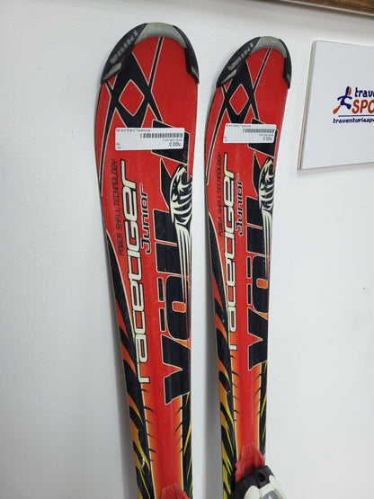 Völkl Racetiger GS R JR 130 cm Ski + Marker 7 Bindungen Wintersport Schneespaß