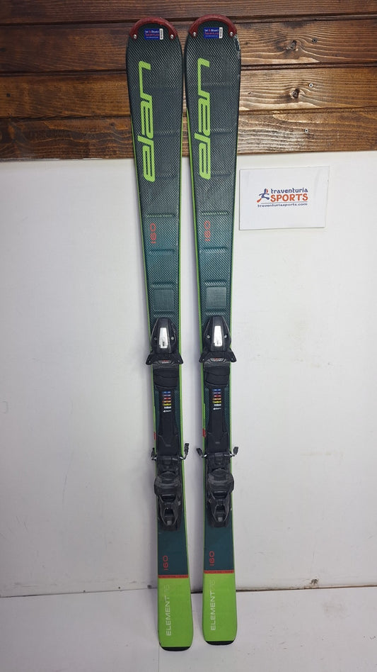 Elan Element 76 160  Ski + Elan ESP 10 Bindings Winter Sport Fun