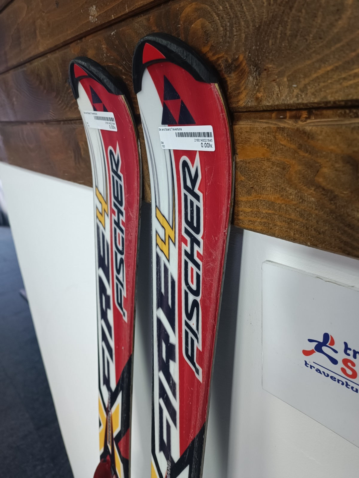Fischer RX4 Fire 150 cm Ski + Fischer 12 Bindings Winter Sports Snow ...