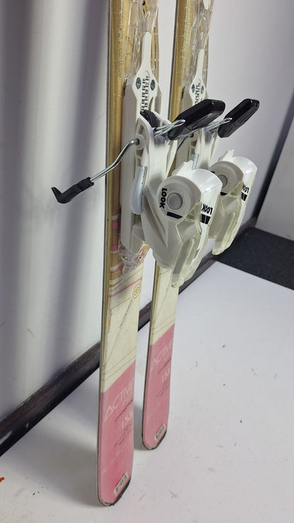 Dynastar  Easy Active 153cm Ski + NEW LOOK 10 Bindings Fun Snow Winter Sport