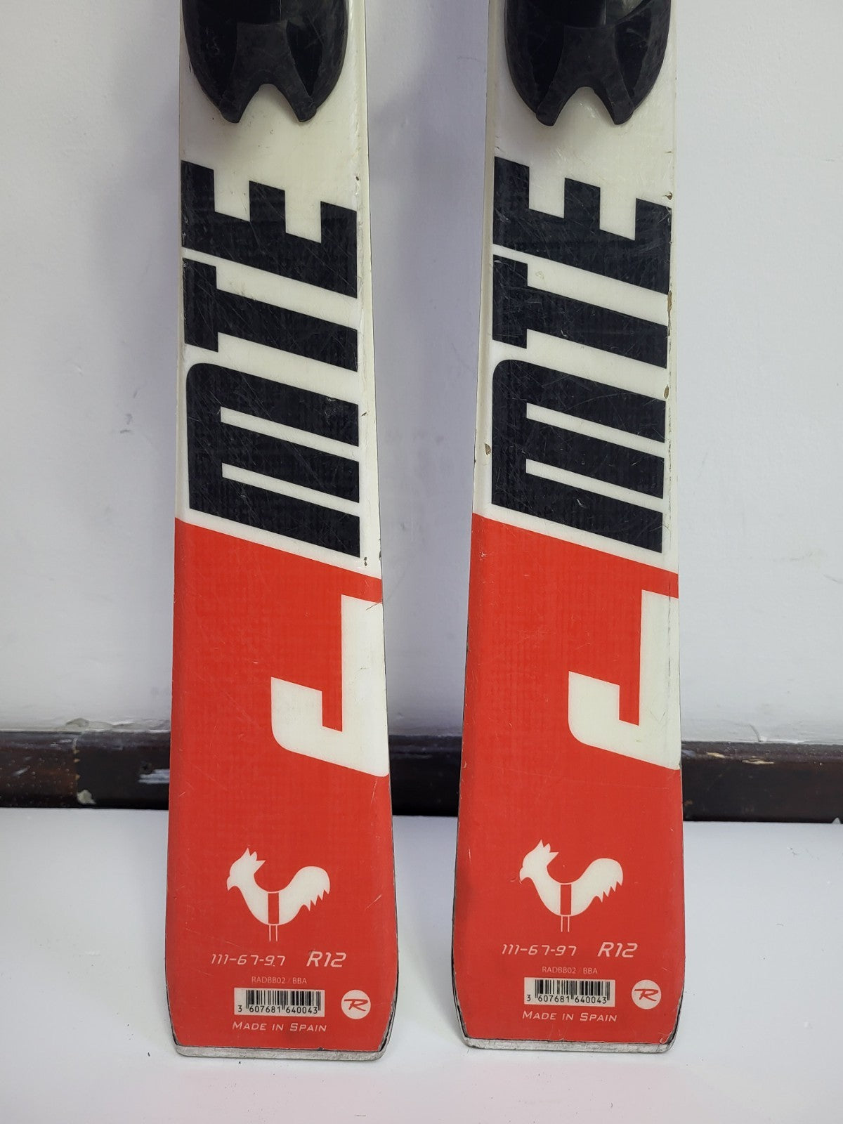 Rossignol Hero J Multievent 150 cm Ski + Look 7 Bindungen Winterspaß Schnee