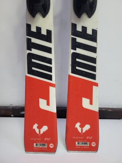 Rossignol Hero J Multievent 150 cm Ski + Look 7 Bindungen Winterspaß Schnee
