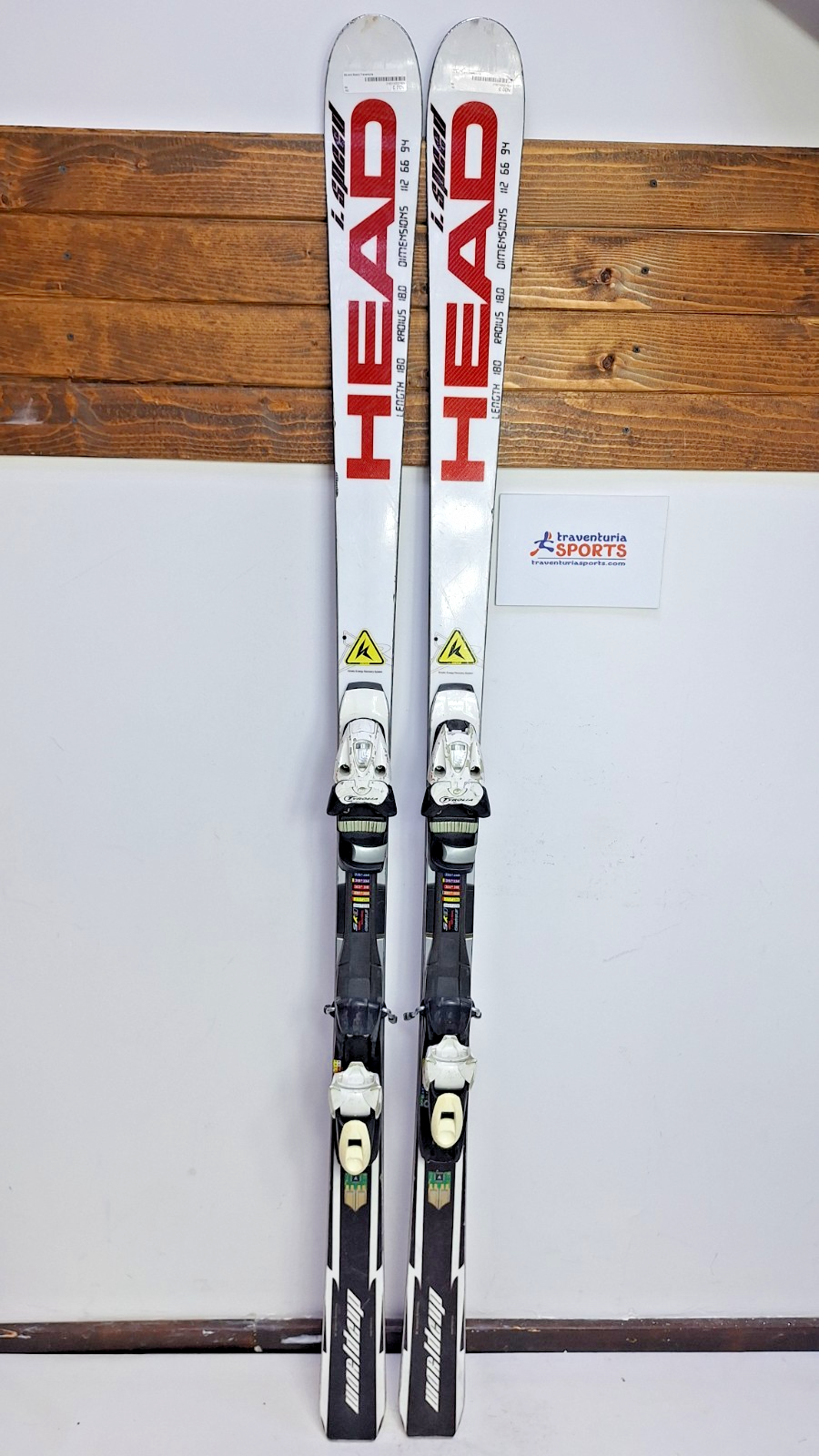 HEAD World Cup i.Speed ​​180cm Ski + Tyrolia SP13 Bindungen Wintersport