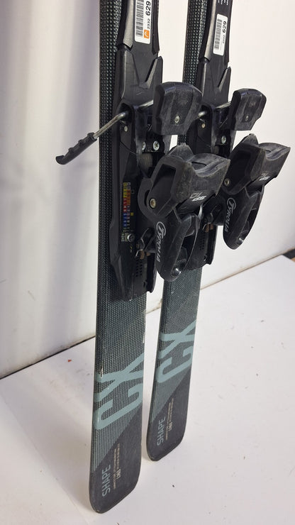 HEAD Shape CX  163cm  Ski + Tyrolia SP 10 Bindings Winter Sport Fun Snow