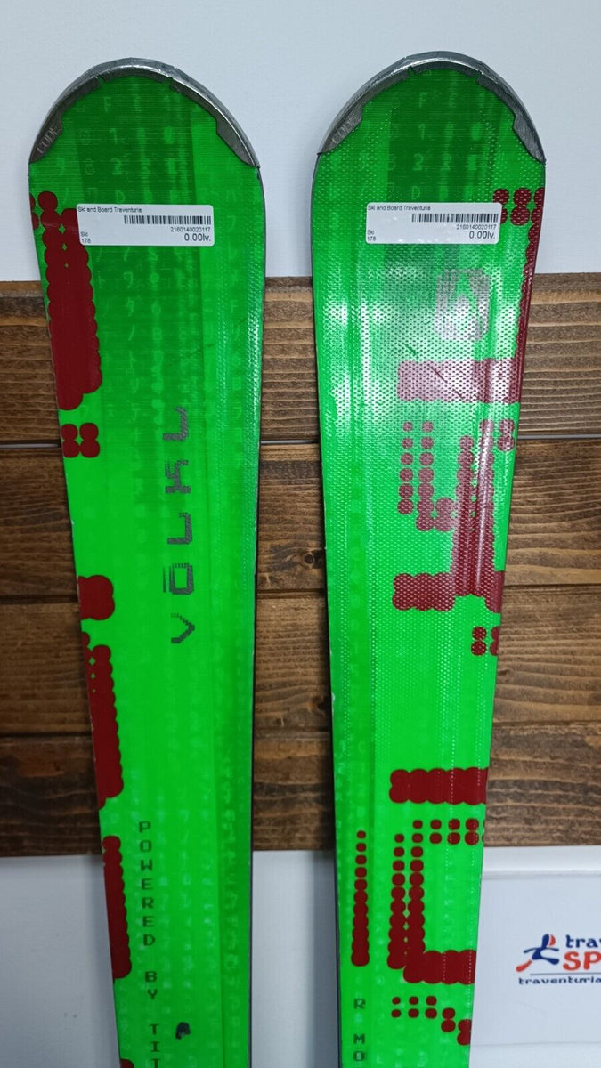 Volkl Code Speedwall 178cm Ski + Marker 12 Bindings Winter Sport