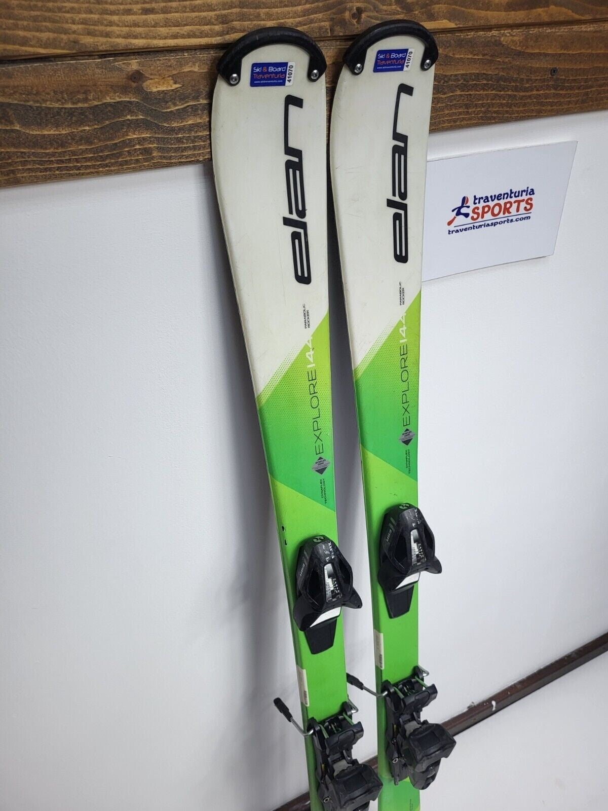 Elan Explore X 144 cm Ski + Elan ESR 10 Bindings Winter Sport Outdoor Snow