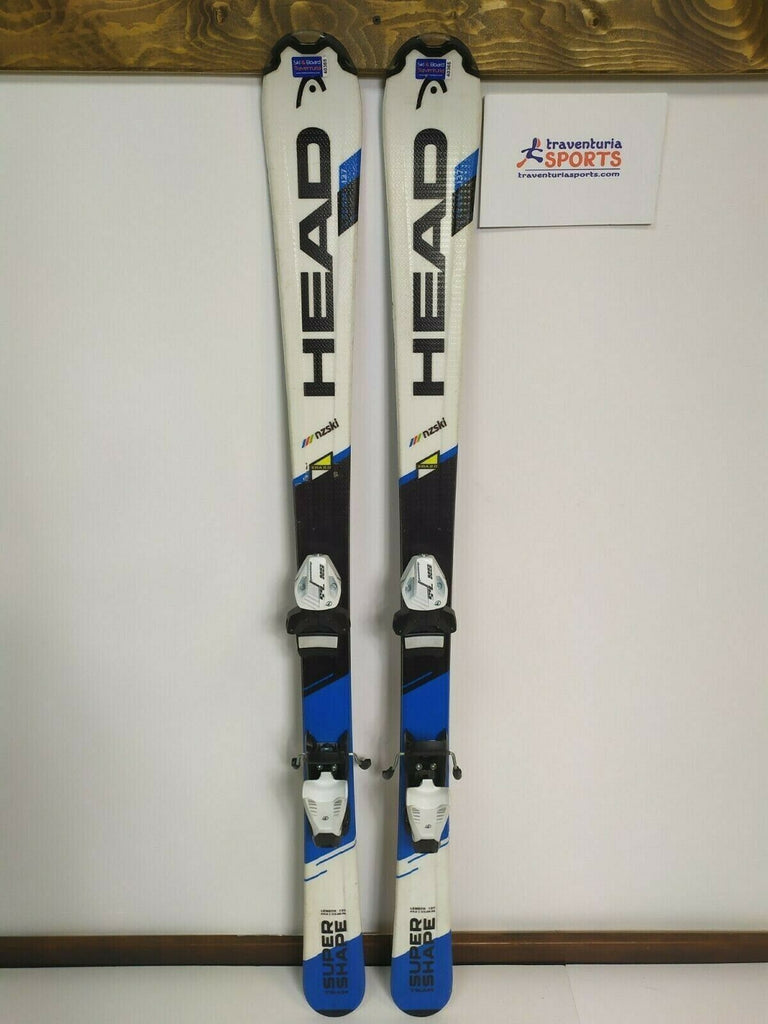 HEAD Supershape Team R Ski 137 + BRAND NEW Tyrolia SX7.5 Bindings Adventure BSL