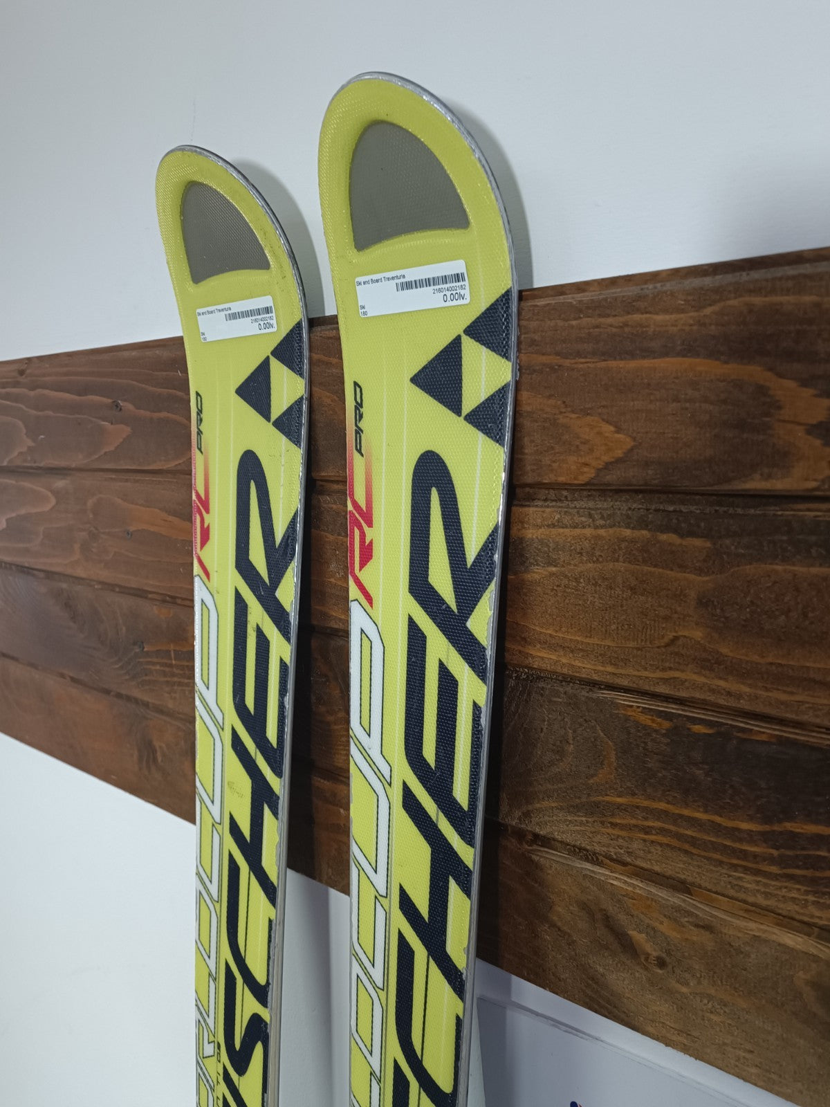 Fischer RC4 Weltcup 180 cm Ski + Fischer 12 Bindungen Wintersport Schnee