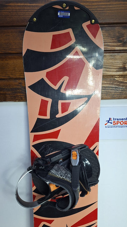 Heli Kamikaze 167 cm Snowboard + HEAD Rental L  Bindings Winter Snow Adventure