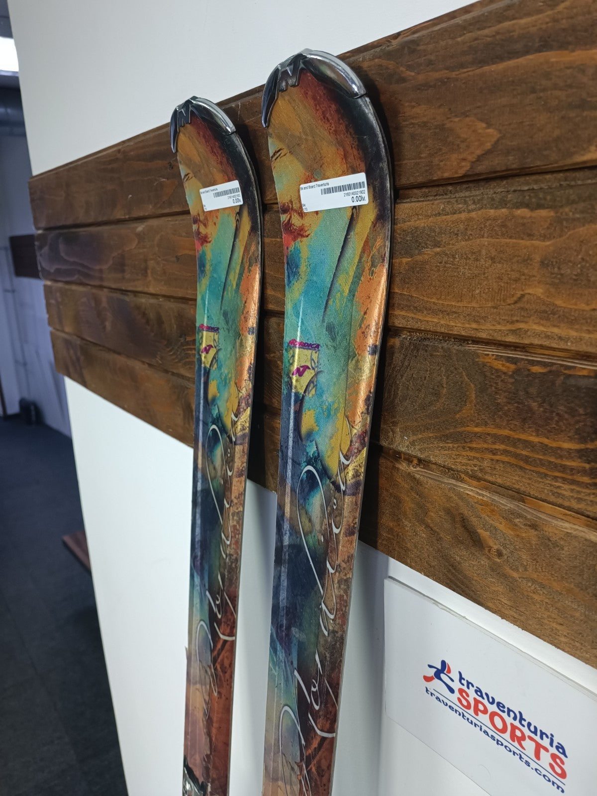 Nordica Fate 170 cm Ski + Marker 10 Bindings Winter Snow Sport Outdoor