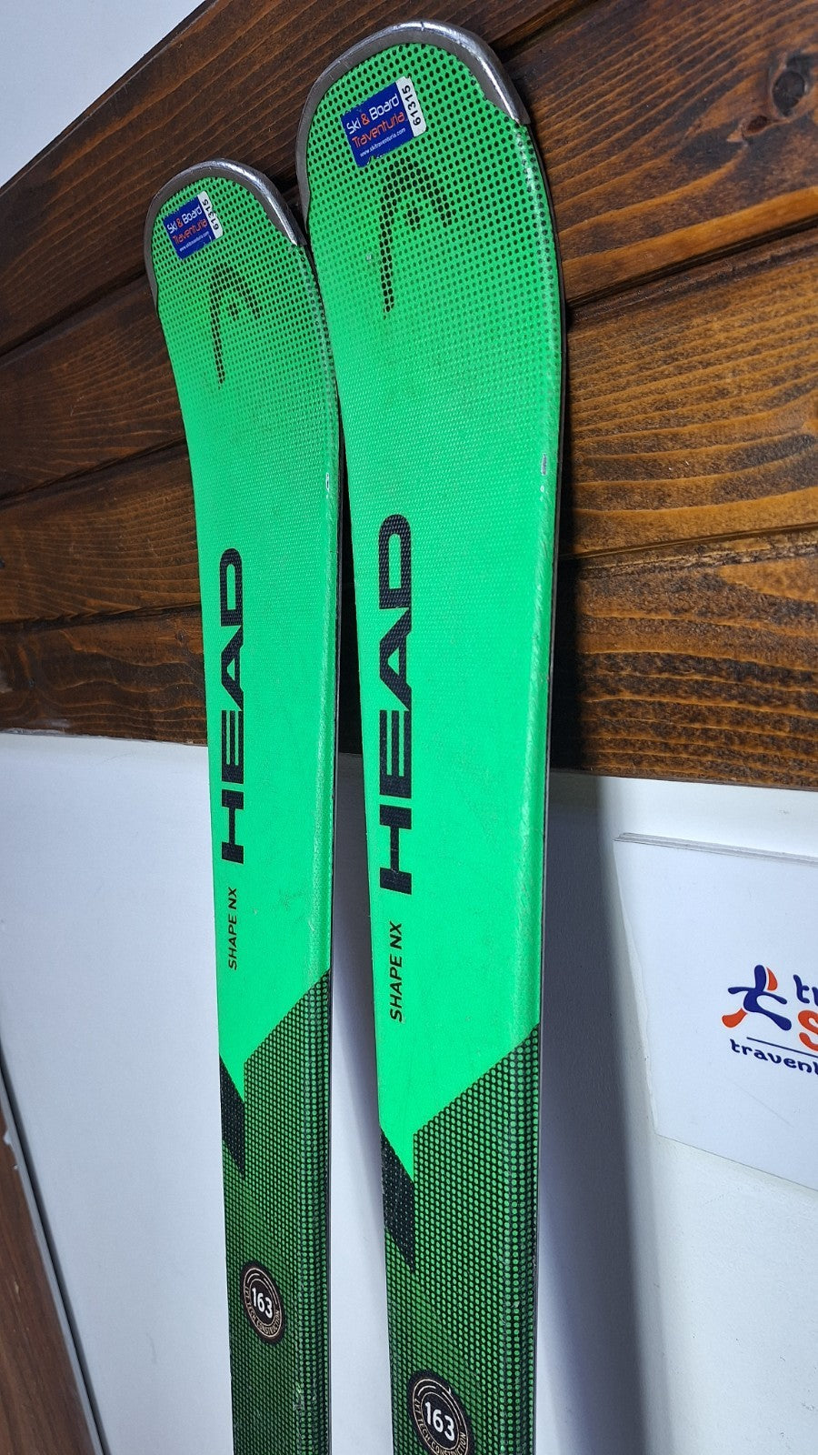 HEAD Shape NX  163cm  Ski + Tyrolia SP 10 Bindings Winter Sport Fun Snow