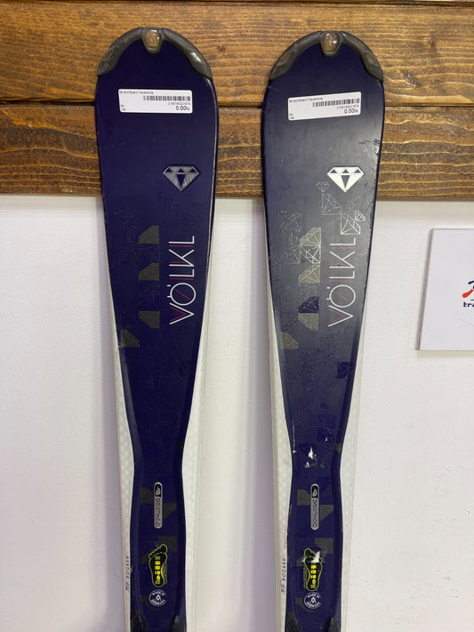 Völkl Chiara 148 cm Ski + Marker 10 Bindungen Wintersport Schneespaß