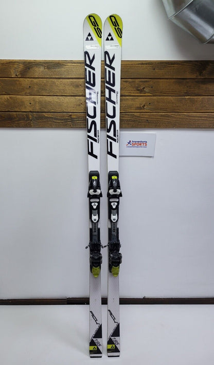 Fischer WC RC4 195 cm Ski + Fischer 18 Bindungen Wintersport