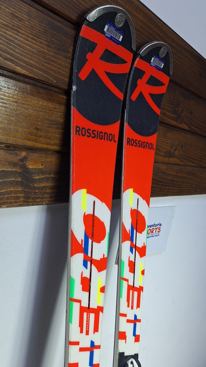 Rossignol Hero Elite ST 166cm Ski + Look 11  Bindings Winter Adventure