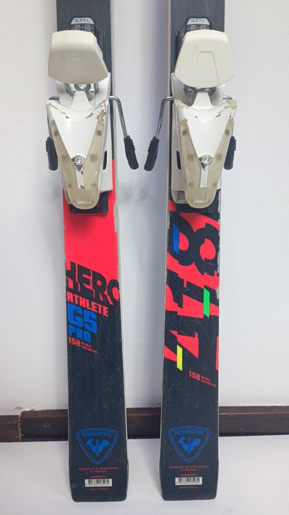 Ski Rossignol Hero Athele GS Pro 158 cm + fixations Tyrolia CRX 9. Plaisirs d’hiver et neige