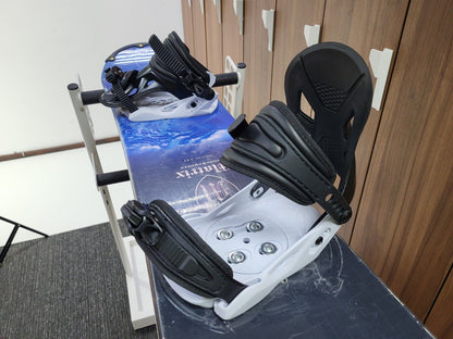 Matrix Storm 141 cm Snowboard + NEW Firefly Size S Bindings Snow Adventure Fun