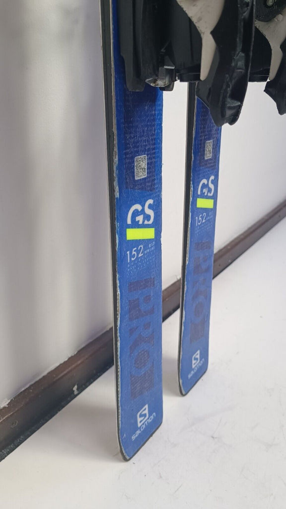 Salomon S/Race GS 152cm Ski + Salomon 10 Bindings Winter Adventure