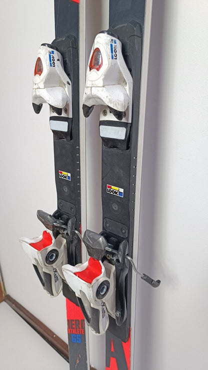Rossignol Hero Athlete GS 175cm Ski + Look 10 Bindings Winter Sport