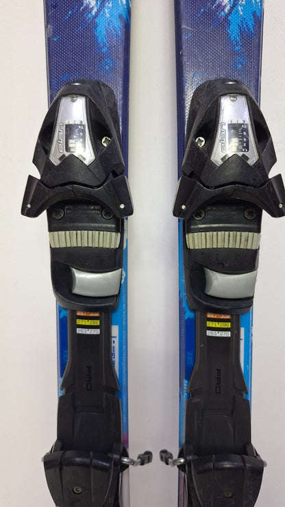 Nordica Little Belle 130 cm Ski + Elan ESP 7.5 Bindungen Winter Adventure Winter
