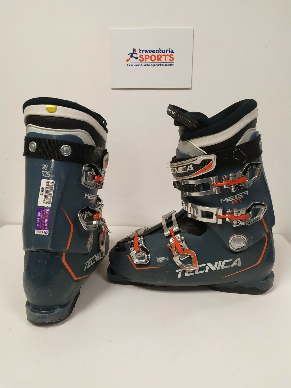 Chaussures de ski Tecnica Mega RT de 2018 (EU 44 1/3; UK 10; Mondo 285)