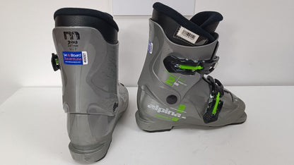 Alpina Discovery RTL J2 Ski Boots (EU 31 1/2  ; UK 0; Mondo 200) Sport Winter