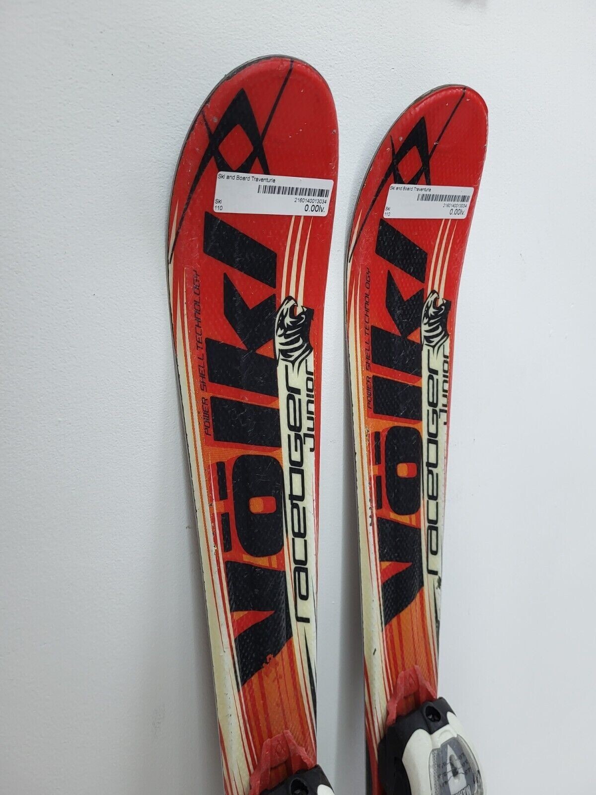 Ski Volkl Racetiger JR GS 110 cm + fixations Marker 4.5, loisirs, neige, sports d’hiver