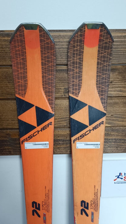 Fischer RC One 72 170cm Ski + Fischer 12 Bindungen Winter Fun Snow Sport