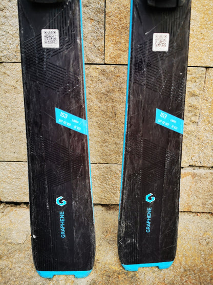 HEAD Pure Joy 153cm  Ski + HEAD 9 Bindings Winter Sport Fun