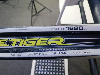 Völkl Racetiger SL 168 cm Ski + Marker 11 Bindungen Wintersport Schneespaß