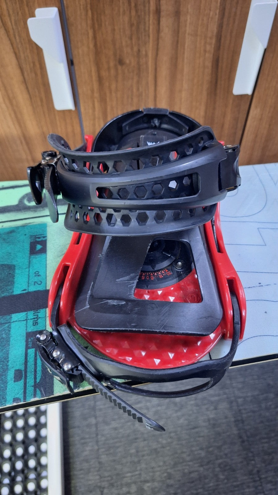 Snowboard Burton Radius 145L cm + fixations Burton M - aventure hivernale