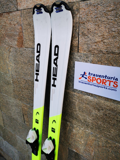 HEAD Supershape Team Easy 157cm  Ski + HEAD 7.5 Bindings  Winter Sport