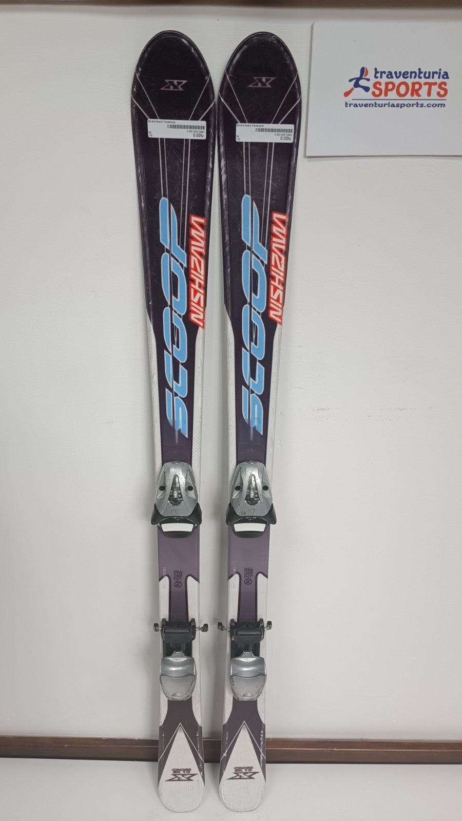 Scoop Cross Nishizama SR 10 130 cm Ski + Tyrolia SL 4.5 Bindungen Winterspaß Schnee