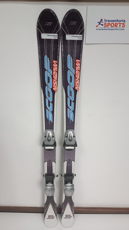 Scoop Cross Nishizama SR 10 130 cm Ski + Tyrolia SL 4.5 Bindings Winter Fun Snow