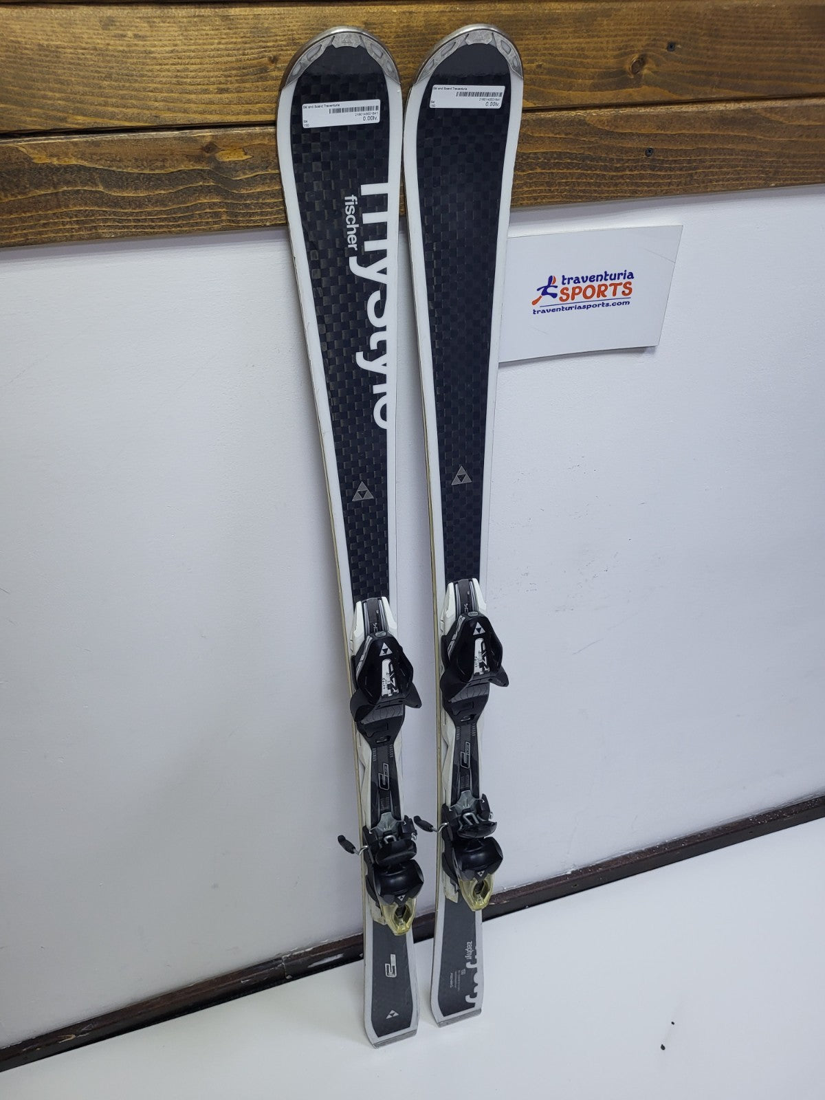 Fischer Zephyr C Line 150 cm Ski + Fischer Z10 Bindings Winter Sports Snow Fun