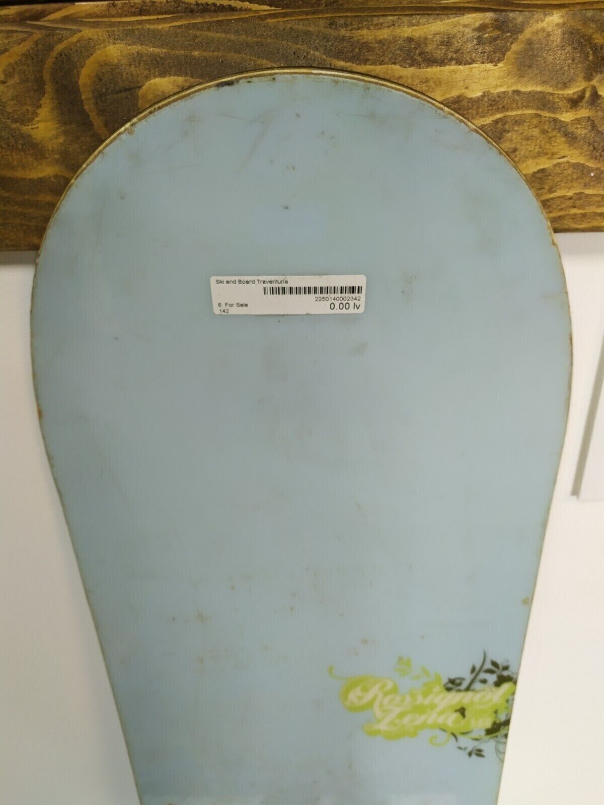 Snowboard Rossignol Zena 142 cm, anima in legno CBS, sport avventura, divertimento invernale