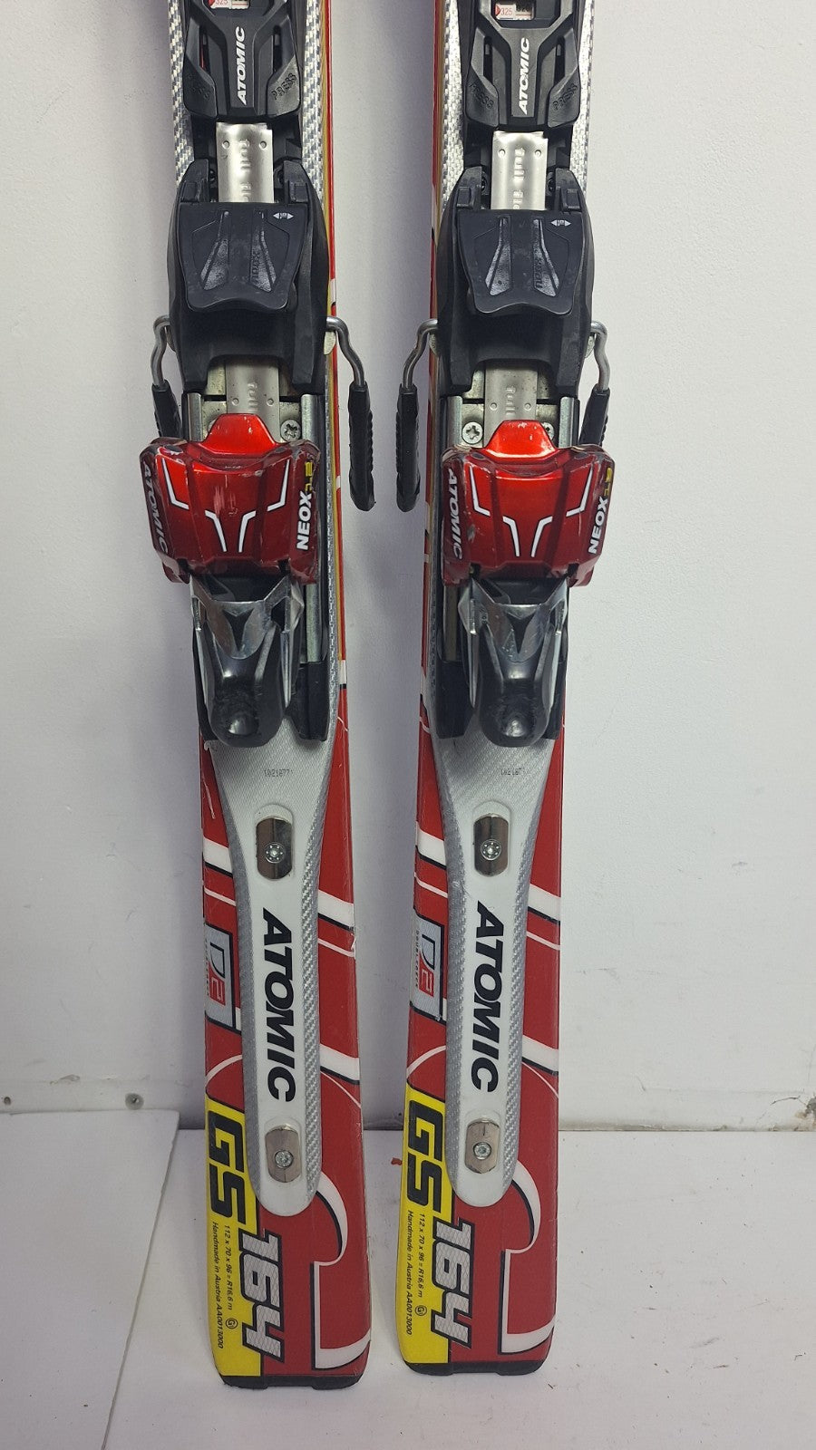 Atomic Race GS 164 cm Ski + Atomic 12 Bindings  Winter Sport Fun