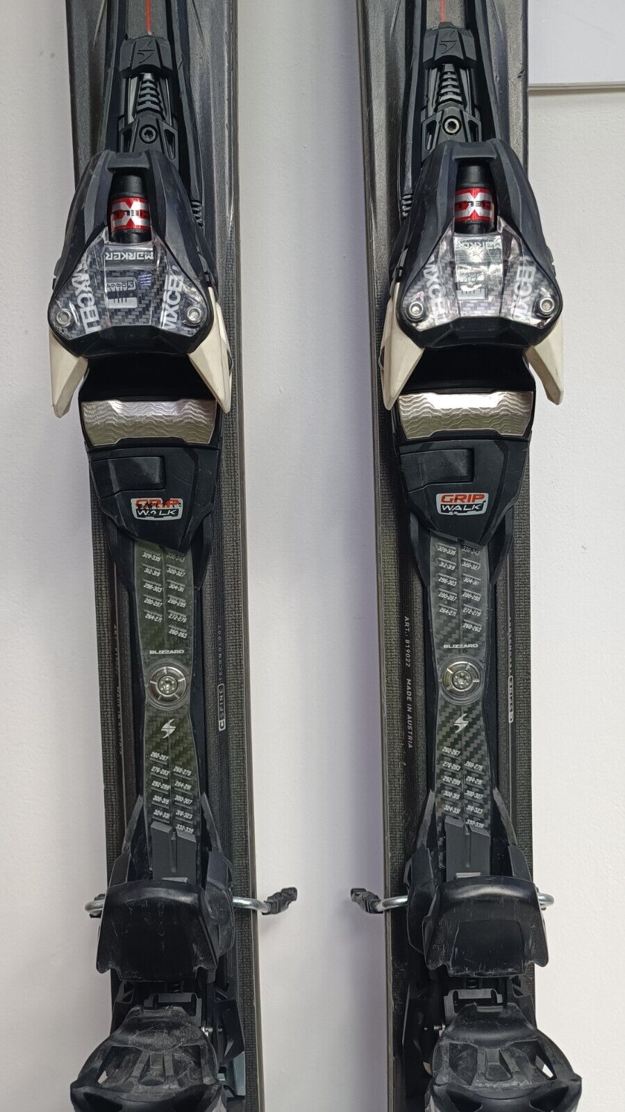 Blizzard Quattro RX 181cm Ski + Marker 12 Bindings  Winter Sport Fun